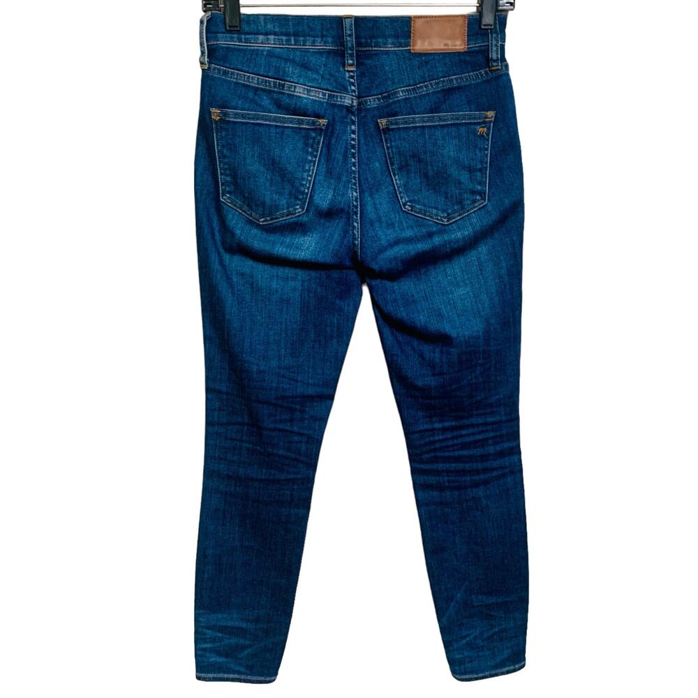 Madewell High Riser Skinny Jeans Womens Size 25 - Picture 5 of 9